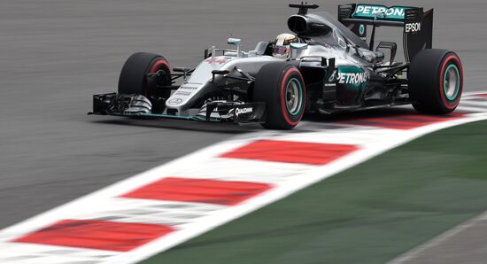 2016 Formula 1 Russian Grand Prix. Practice 3