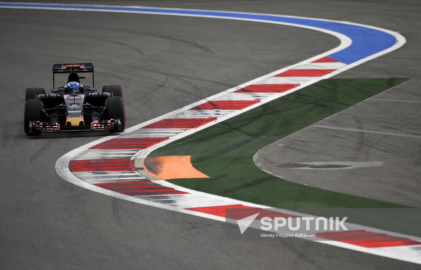 2016 Formula 1 Russian Grand Prix. Practice three