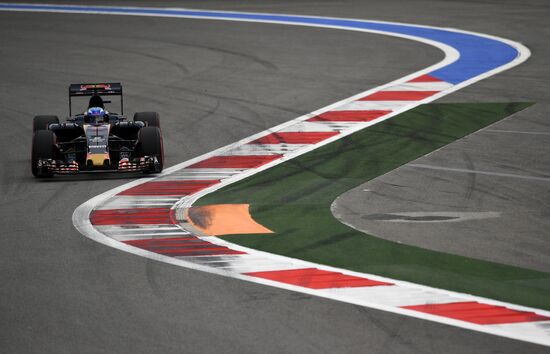 2016 Formula 1 Russian Grand Prix. Practice three