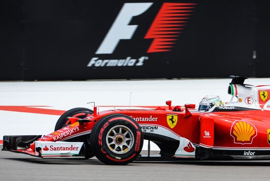 2016 Formula 1 Russian Grand Prix. Third practice session