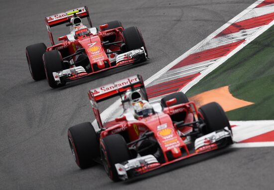 2016 Formula 1 Russian Grand Prix. Practice three