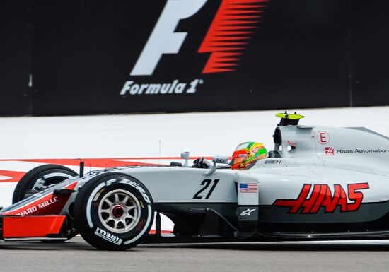 2016 Formula 1 Russian Grand Prix. Practice three