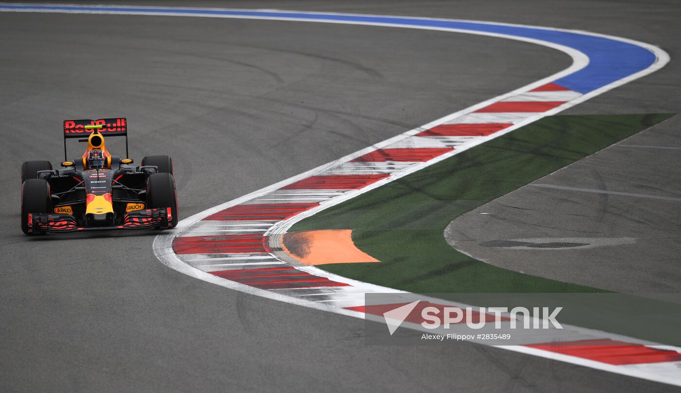 2016 Formula 1 Russian Grand Prix. Practice three