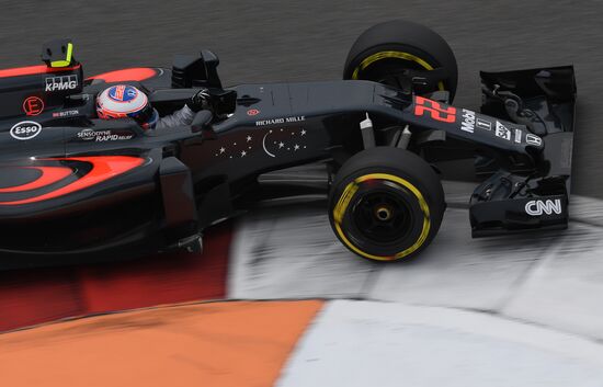 2016 Formula 1 Russian Grand Prix. Practice three
