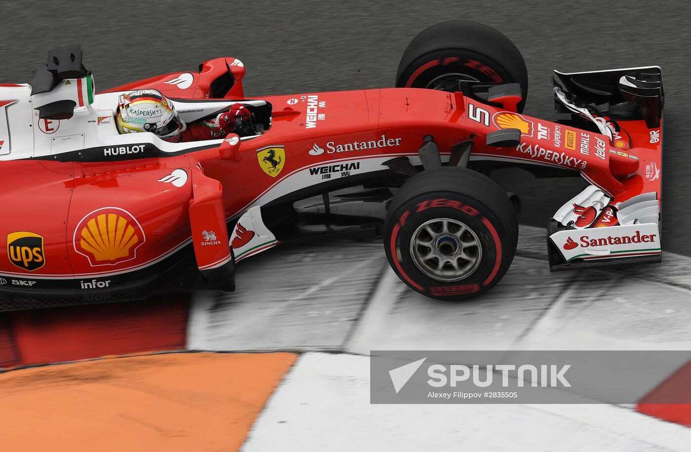 2016 Formula 1 Russian Grand Prix. Practice 3