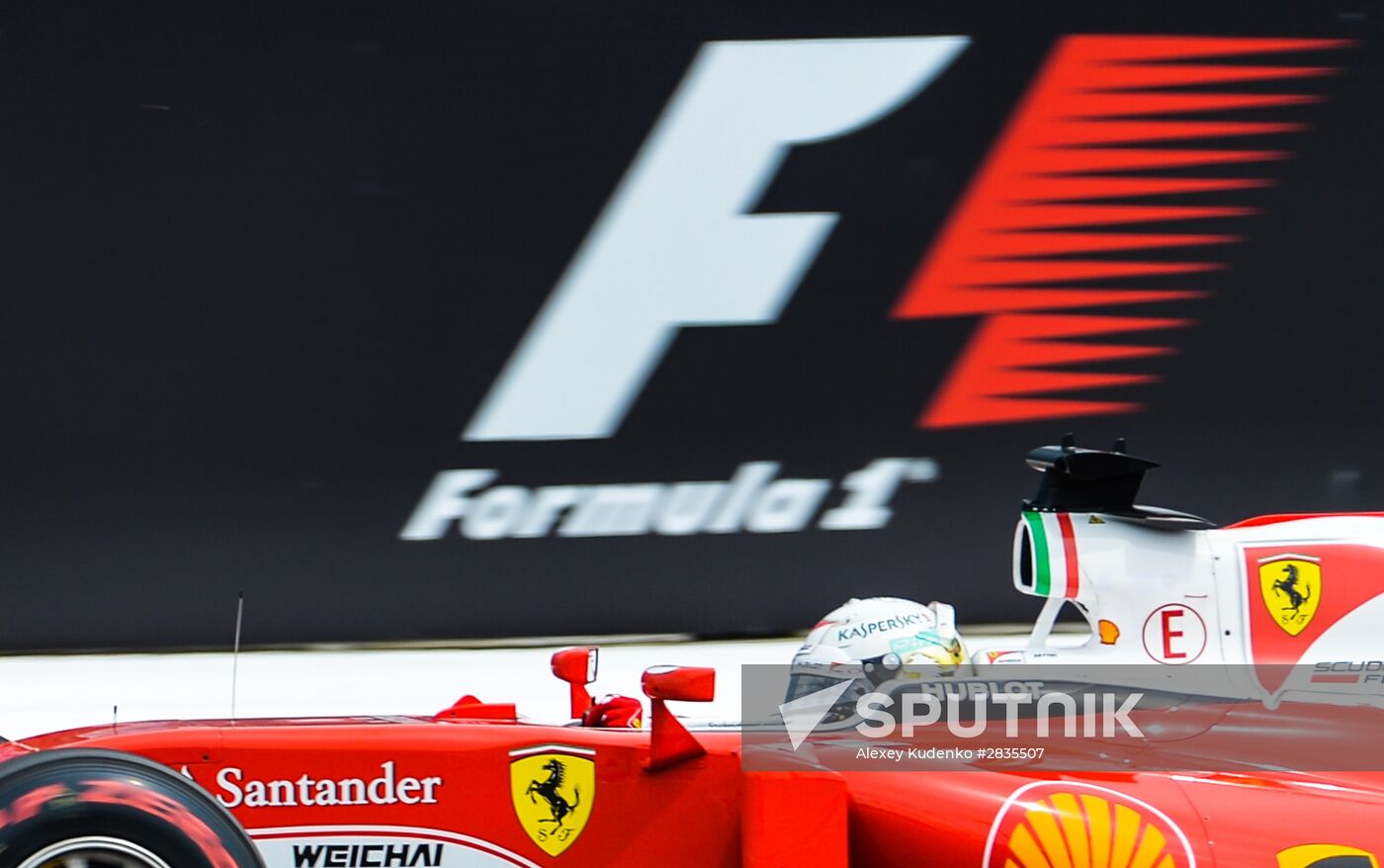 2016 Formula 1 Russian Grand Prix. Third practice session