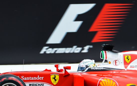 2016 Formula 1 Russian Grand Prix. Third practice session