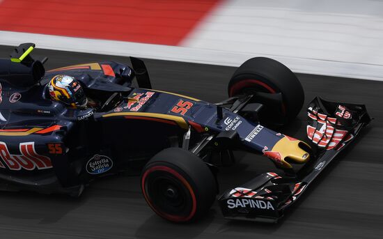 2016 Formula 1 Russian Grand Prix. Practice three