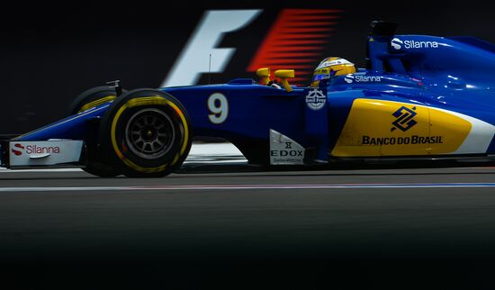 2016 Formula 1 Russian Grand Prix. Practice three