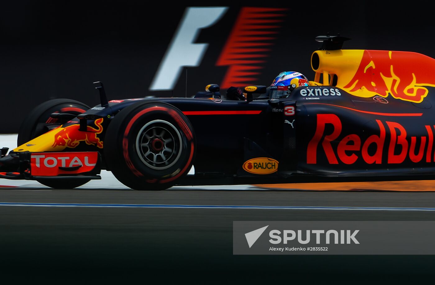 2016 Formula 1 Russian Grand Prix. Practice three
