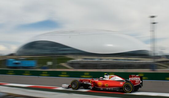 2016 Formula 1 Russian Grand Prix. Practice 3