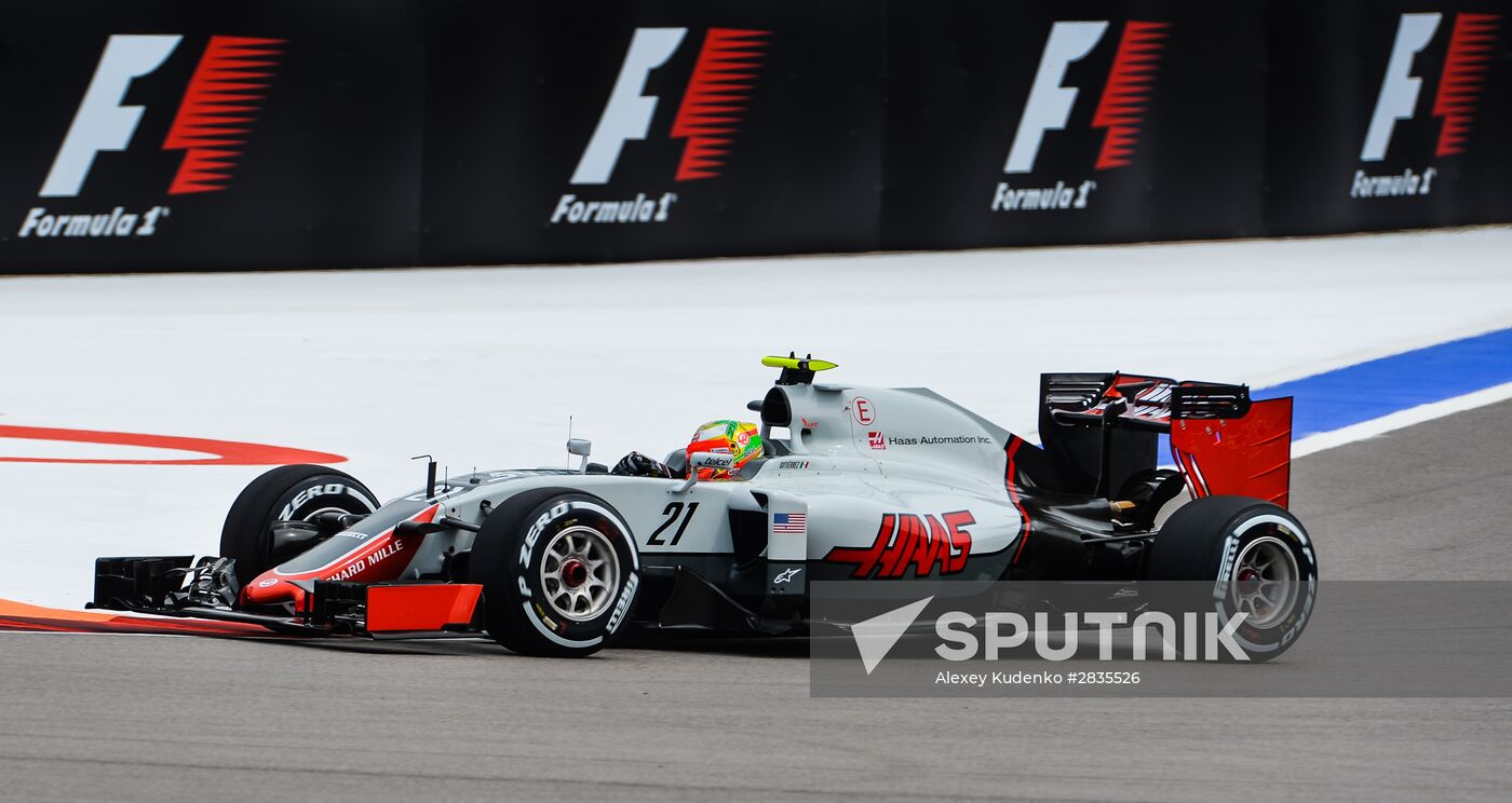 2016 Formula 1 Russian Grand Prix. Practice three