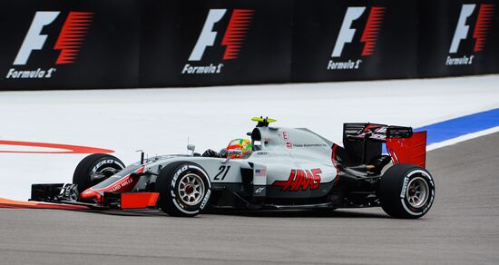 2016 Formula 1 Russian Grand Prix. Practice three