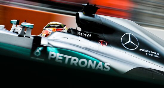 2016 Formula 1 Russian Grand Prix. Practice 3