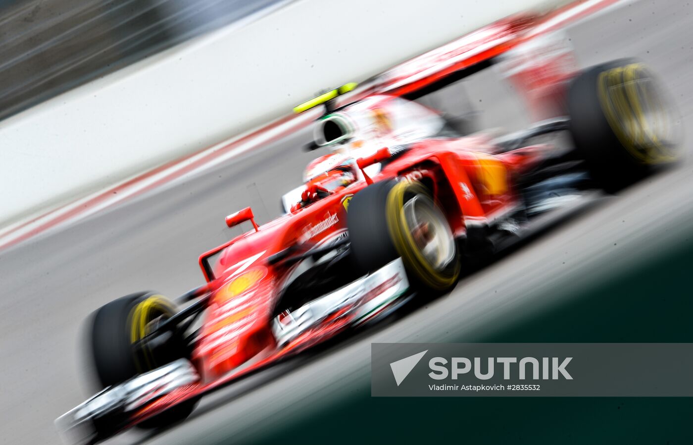 2016 Formula 1 Russian Grand Prix. Practice three