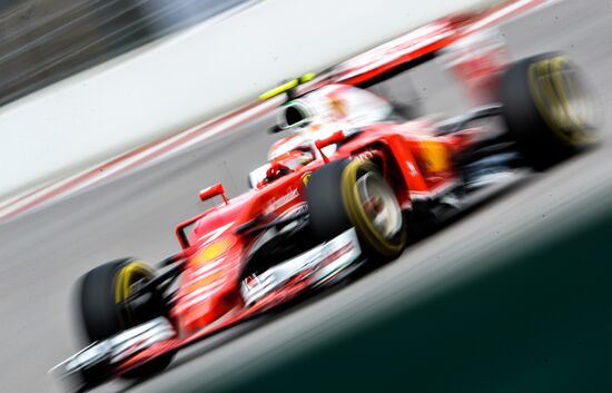 2016 Formula 1 Russian Grand Prix. Practice three