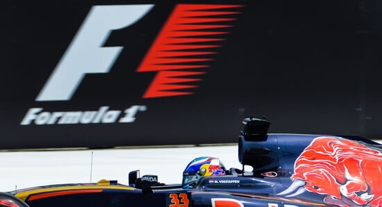 2016 Formula 1 Russian Grand Prix. Practice three