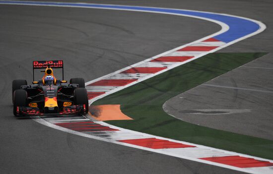 2016 Formula 1 Russian Grand Prix. Practice three