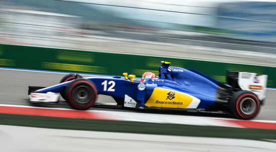 2016 Formula 1 Russian Grand Prix. Practice three