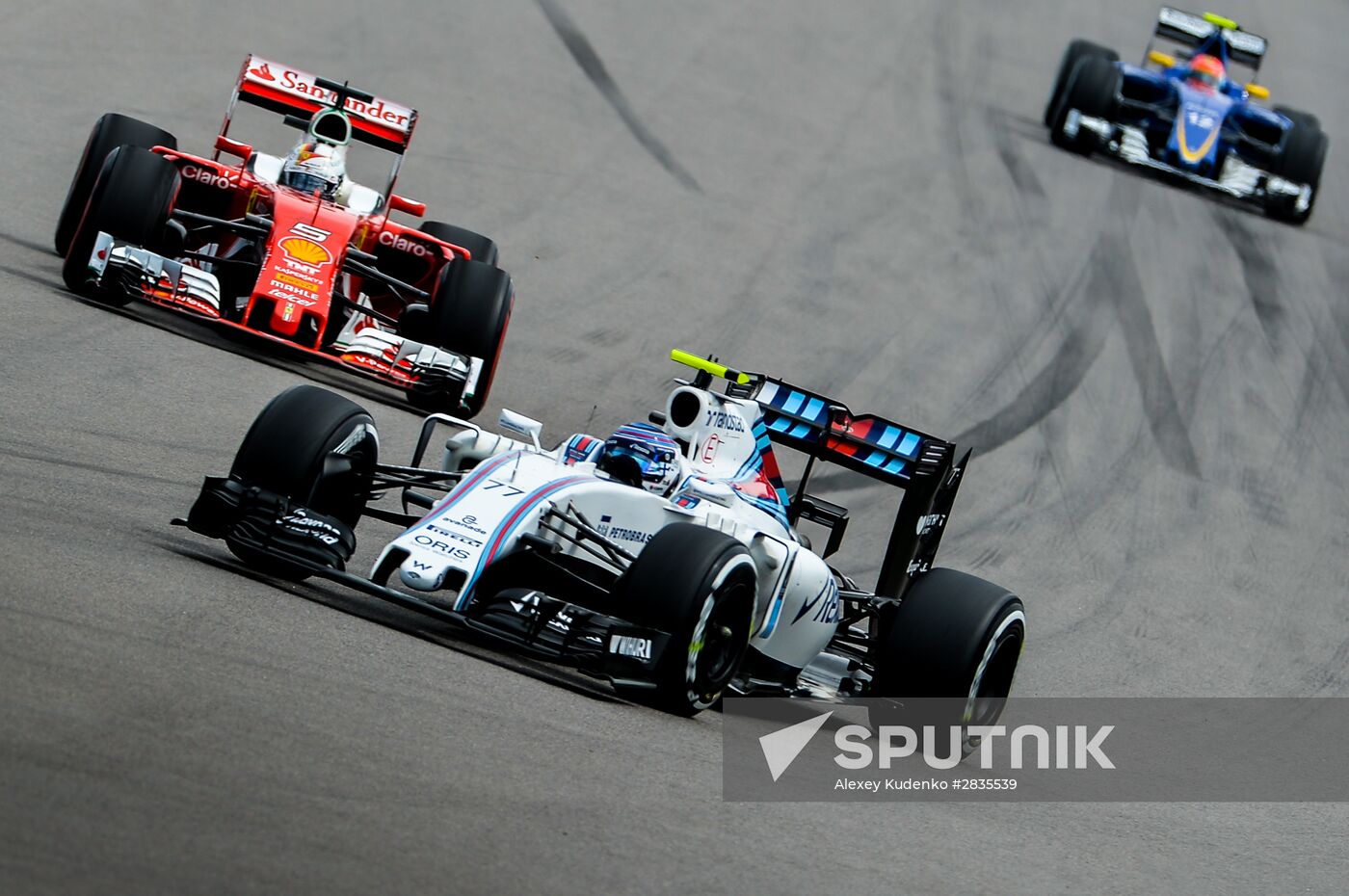 2016 Formula 1 Russian Grand Prix. Practice 3