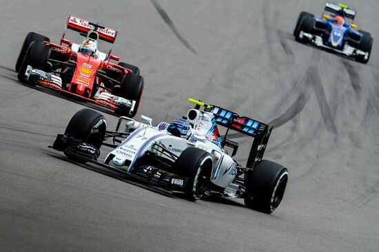 2016 Formula 1 Russian Grand Prix. Practice 3