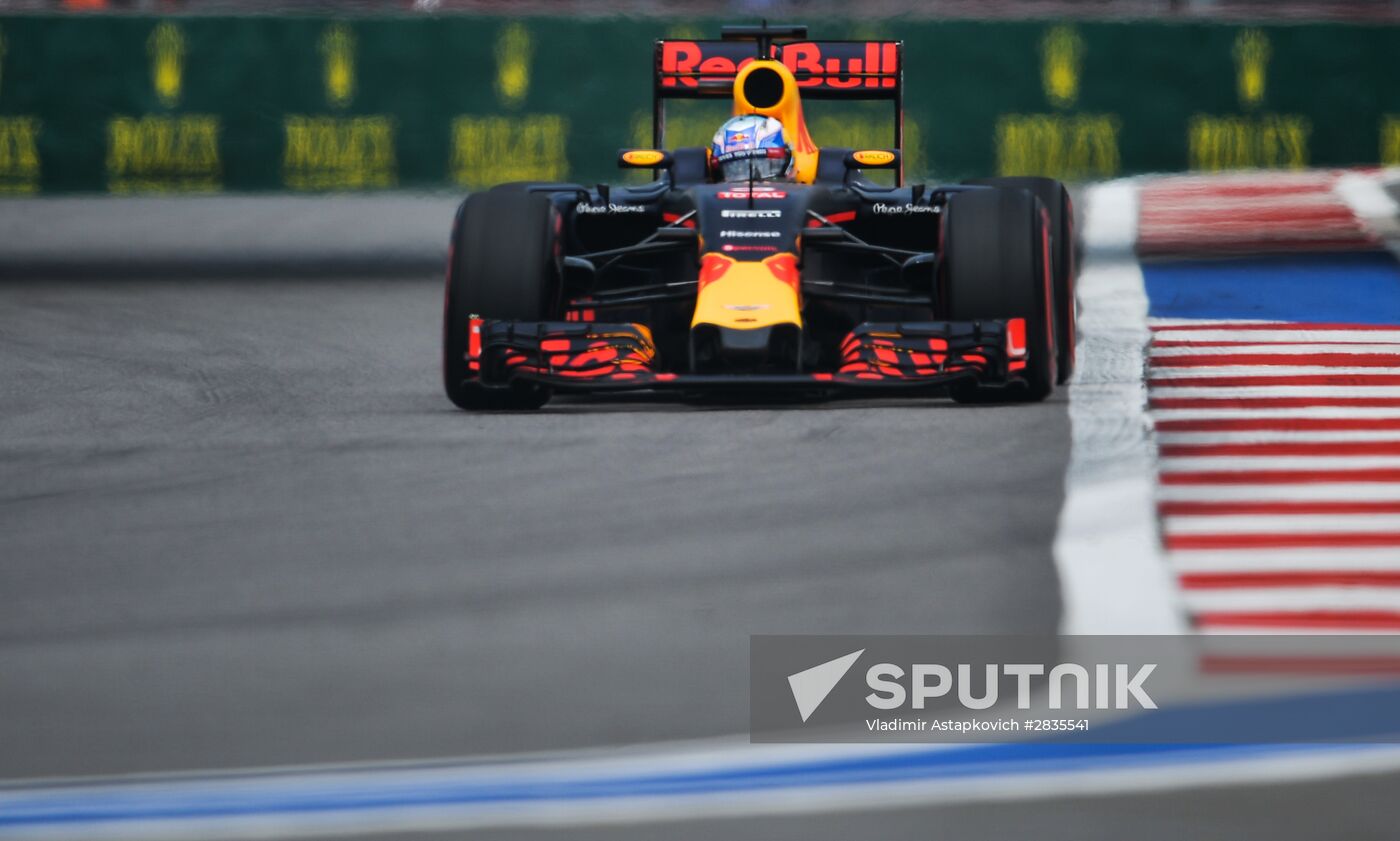 2016 Formula 1 Russian Grand Prix. Practice three