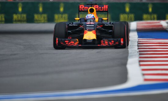 2016 Formula 1 Russian Grand Prix. Practice three