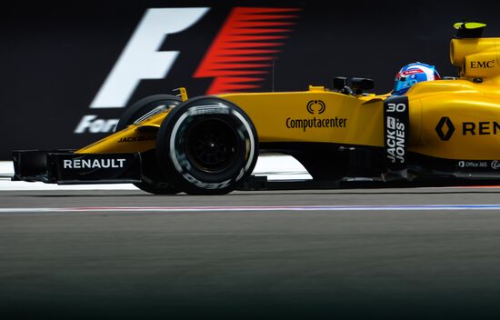 2016 Formula 1 Russian Grand Prix. Practice three