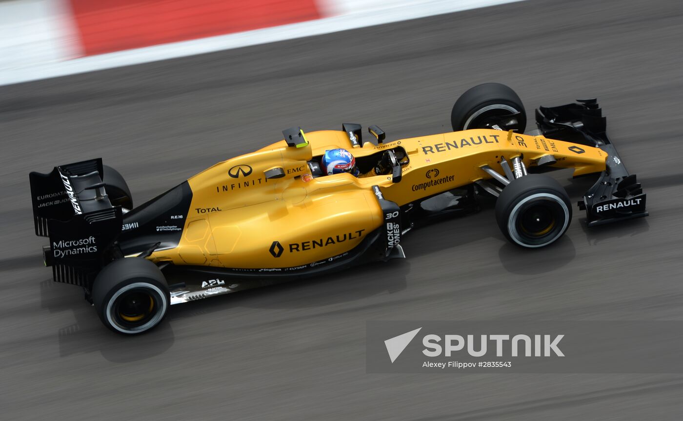2016 Formula 1 Russian Grand Prix. Practice three