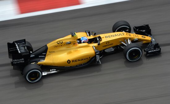 2016 Formula 1 Russian Grand Prix. Practice three