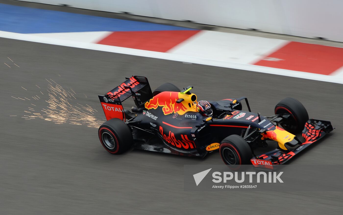 2016 Formula 1 Russian Grand Prix. Practice three