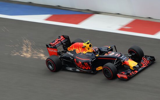2016 Formula 1 Russian Grand Prix. Practice three