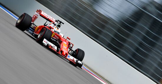 2016 Formula 1 Russian Grand Prix. Third practice session