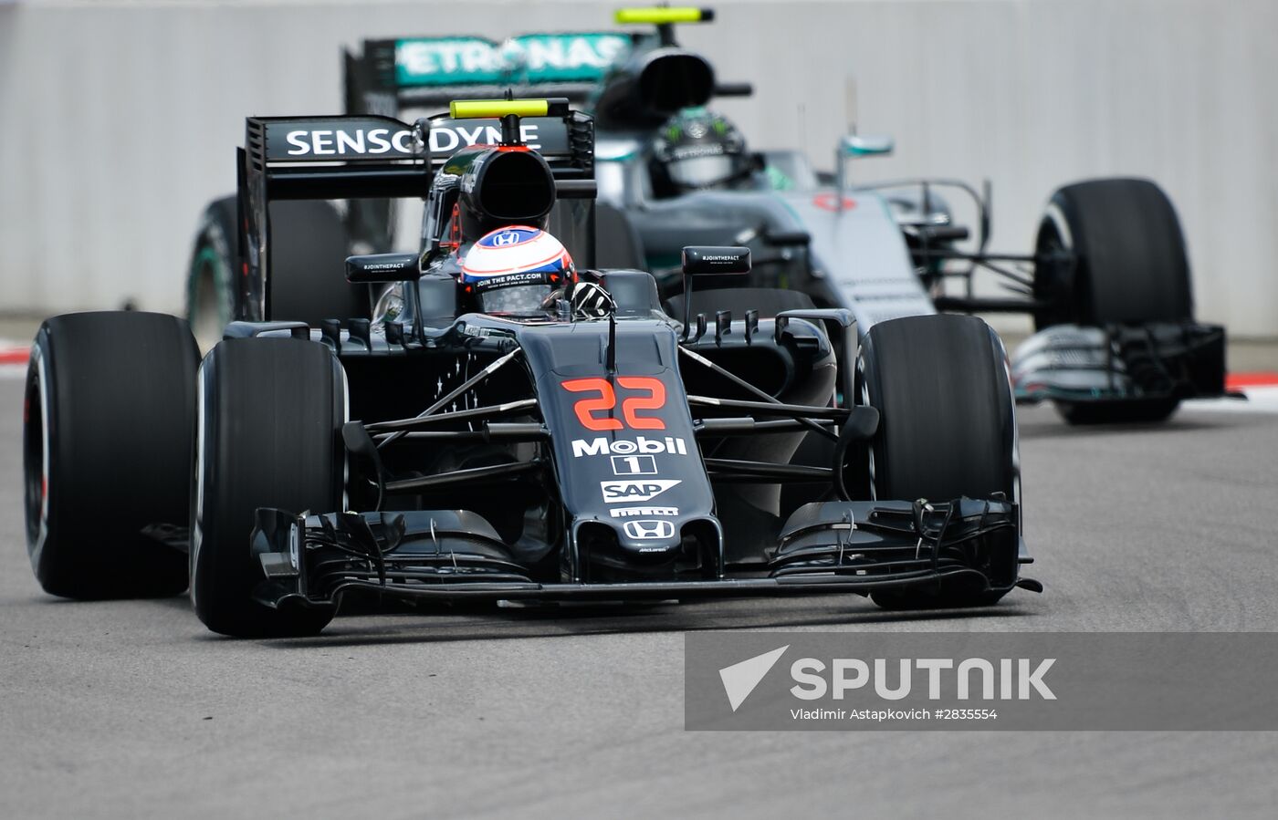 2016 Formula 1 Russian Grand Prix. Practice three