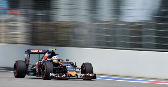 2016 Formula 1 Russian Grand Prix. Practice three