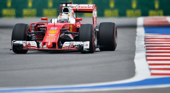 2016 Formula 1 Russian Grand Prix. Third practice session
