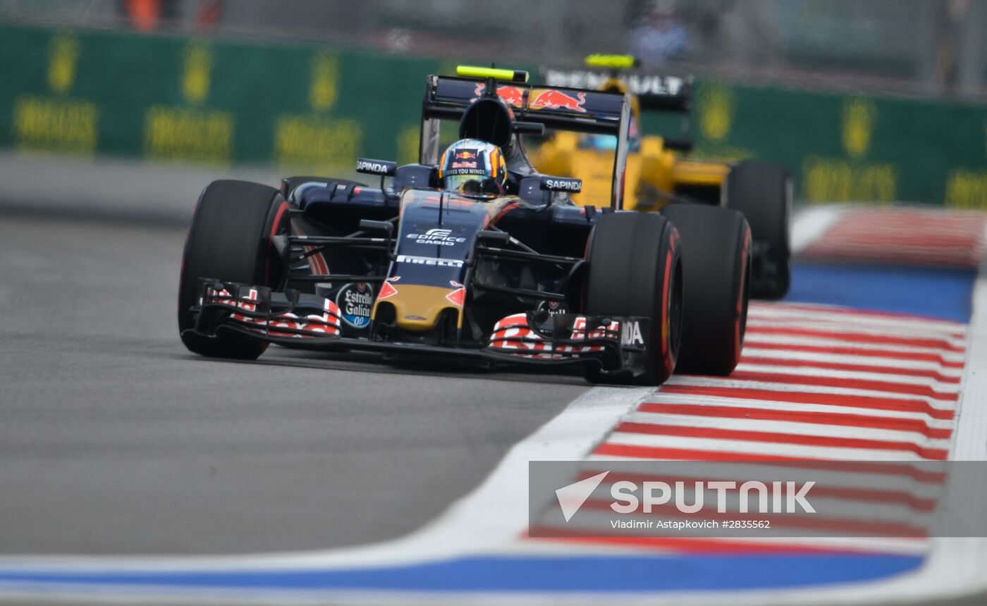 2016 Formula 1 Russian Grand Prix. Practice three