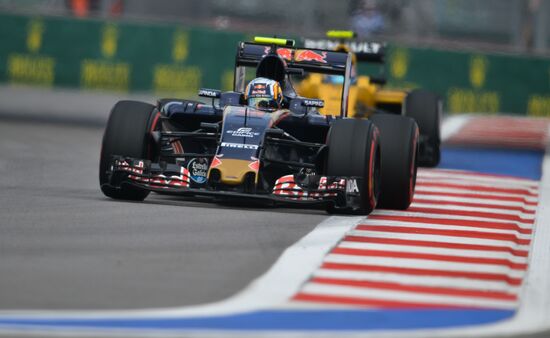 2016 Formula 1 Russian Grand Prix. Practice three