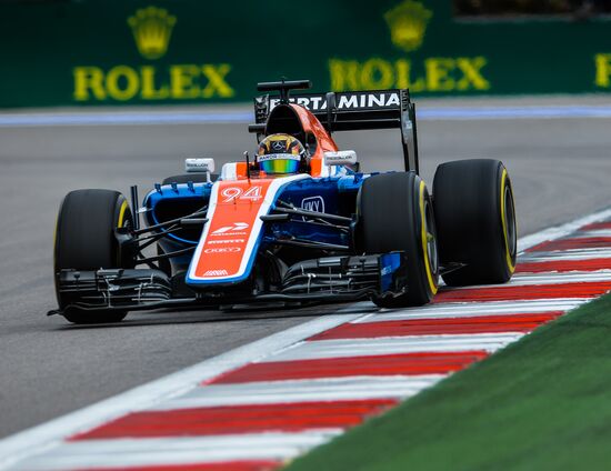 2016 Formula 1 Russian Grand Prix. Practice three