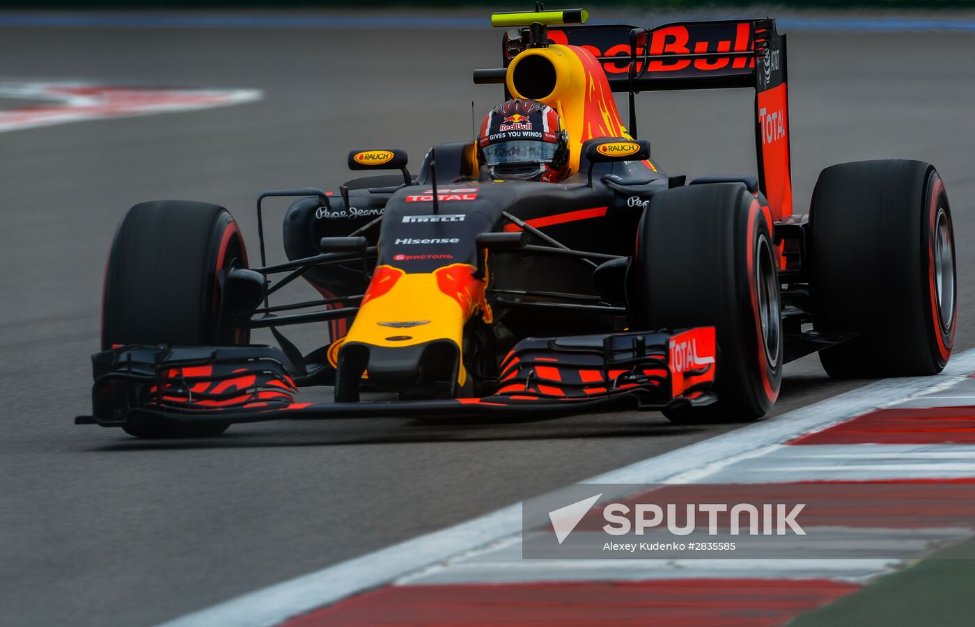 2016 Formula 1 Russian Grand Prix. Practice three