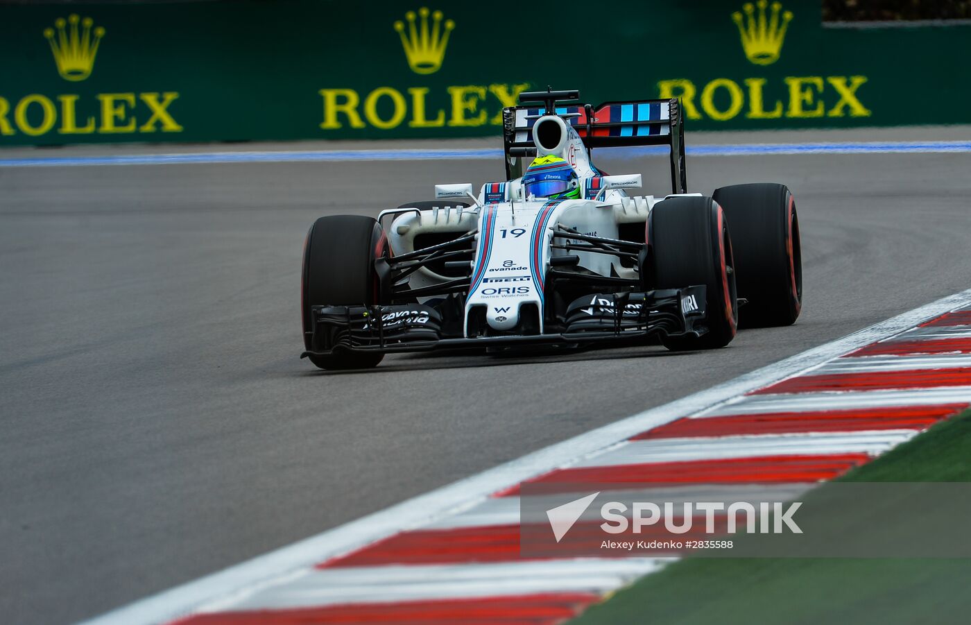 2016 Formula 1 Russian Grand Prix. Practice three