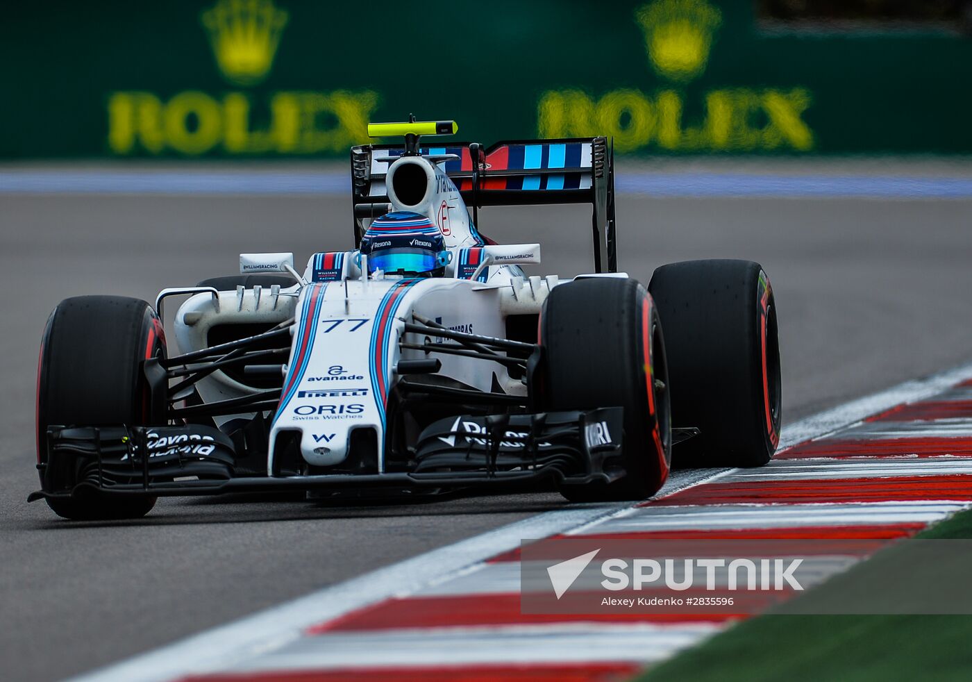 2016 Formula 1 Russian Grand Prix. Practice 3