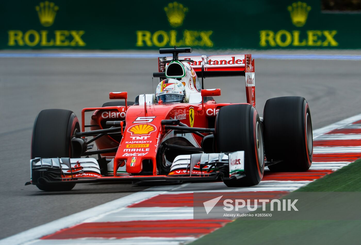 2016 Formula 1 Russian Grand Prix. Third practice session