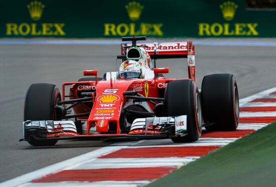 2016 Formula 1 Russian Grand Prix. Third practice session