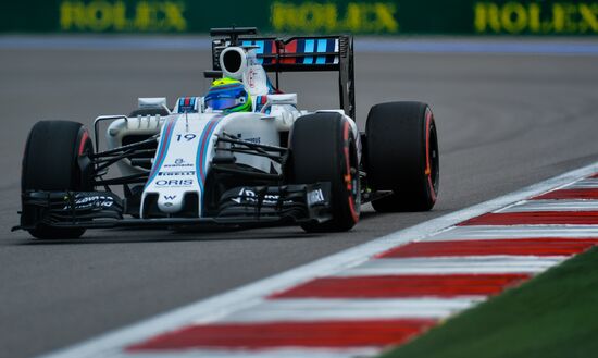2016 Formula 1 Russian Grand Prix. Practice three