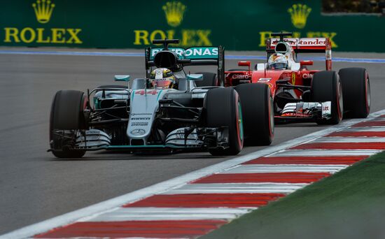 2016 Formula 1 Russian Grand Prix. Practice 3