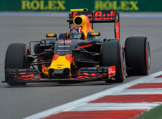 2016 Formula 1 Russian Grand Prix. Practice three