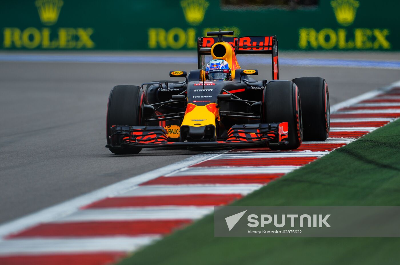 2016 Formula 1 Russian Grand Prix. Practice three