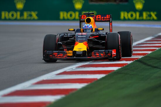 2016 Formula 1 Russian Grand Prix. Practice three