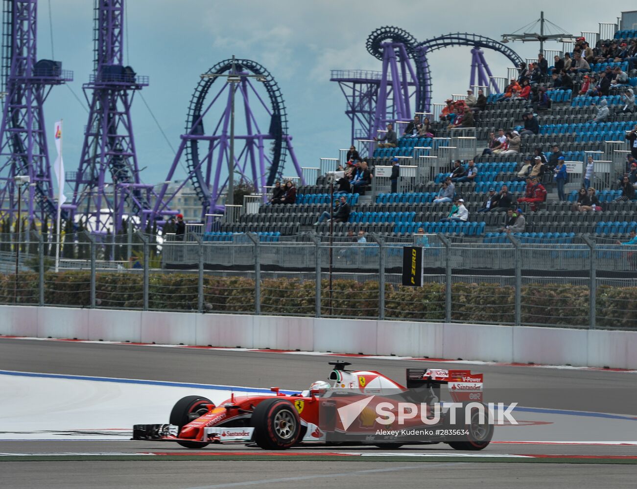 2016 Formula 1 Russian Grand Prix. Third practice session
